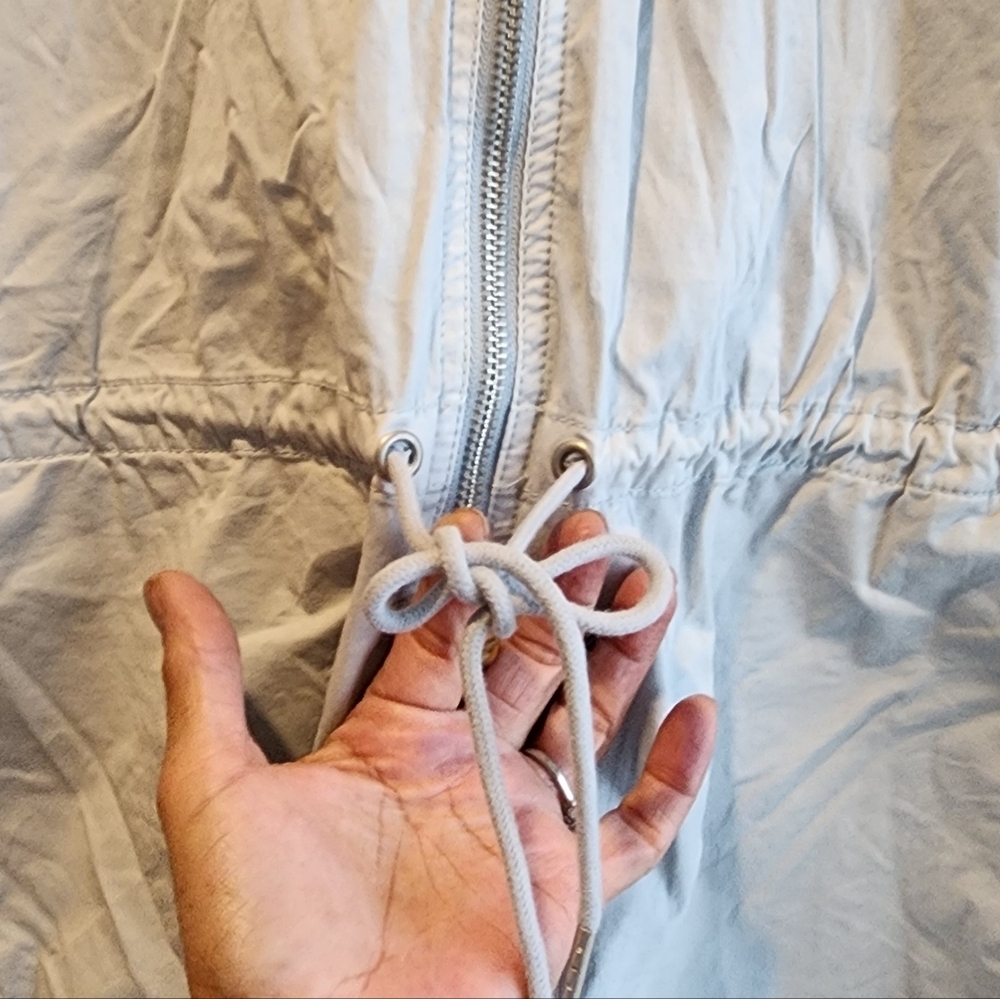 PISTOLA MEG FRONT ZIP UTILITY ROMPER SKY BLUE SIZE MEDIUM - Picture 6 of 12